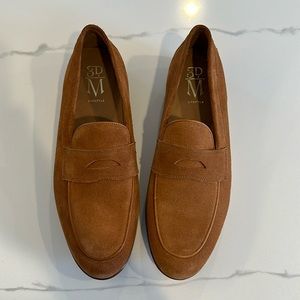 Men’s Suede Penny Loafers (Unworn)